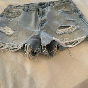 Pistola distressed Jean shorts size 28.